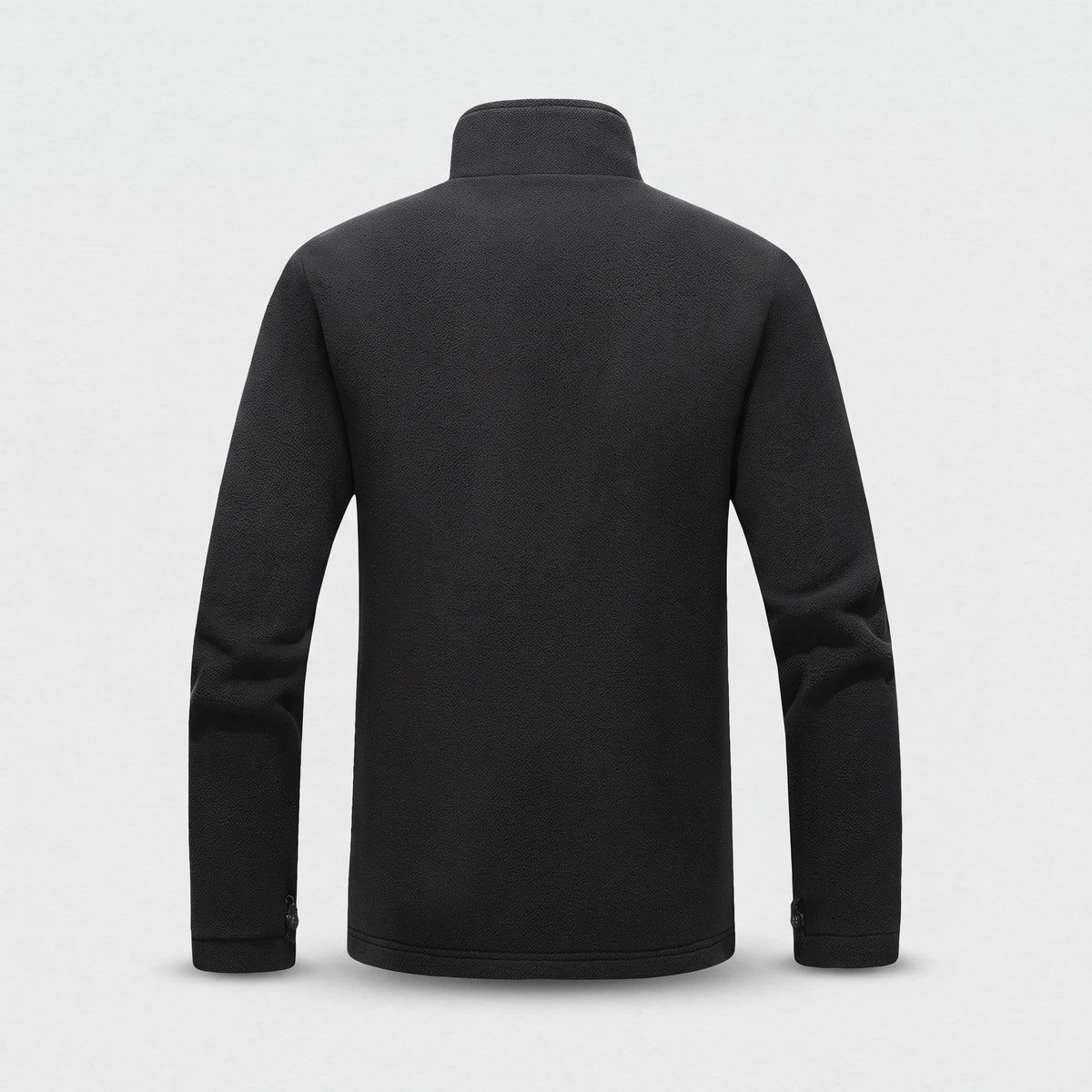 Dos de la veste polaire chauffante noire